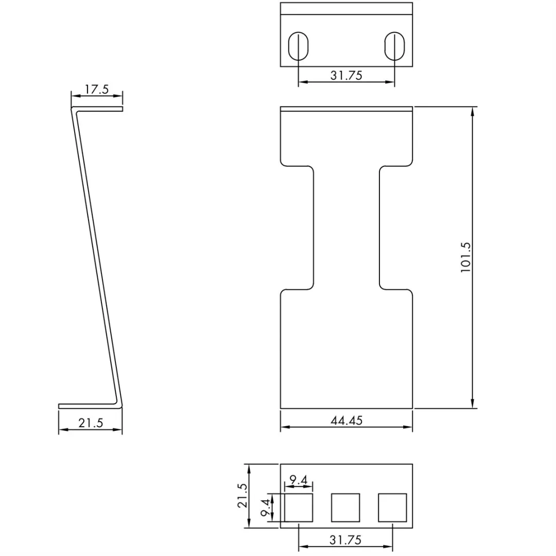Value Serverrek Uitbreiding 1U 101,5mm - Zwart - afbeelding 6 van 6