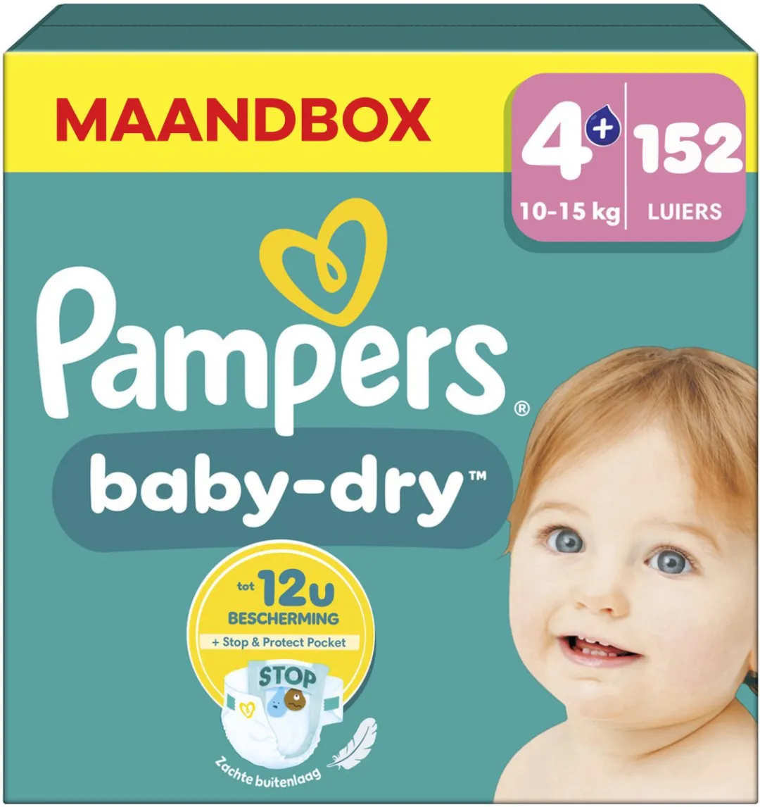 Pampers Baby Dry Maat 4+