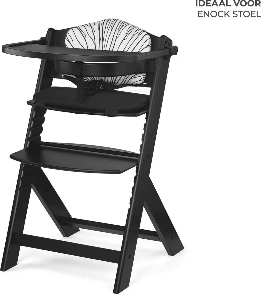 KinderKraft ENOCK Kussenset - 2 Stuks - Zwart