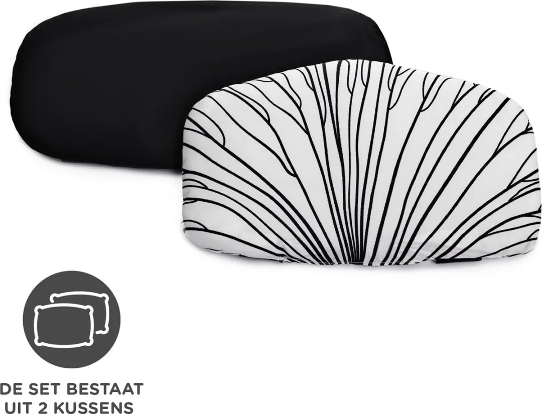 KinderKraft ENOCK Kussenset - 2 Stuks - Zwart