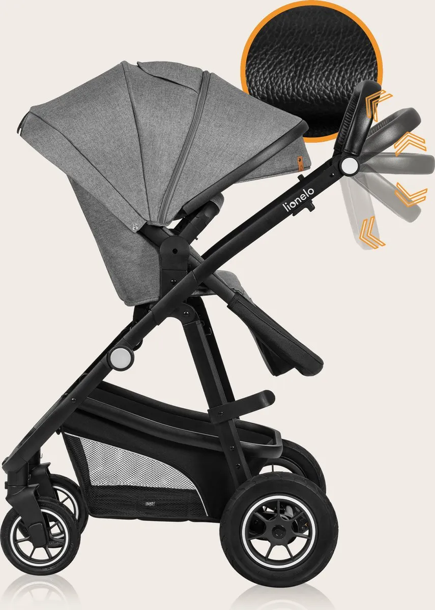 Lionelo Bianka Kinderwagen 3-in-1 - All-terrain - Grijs