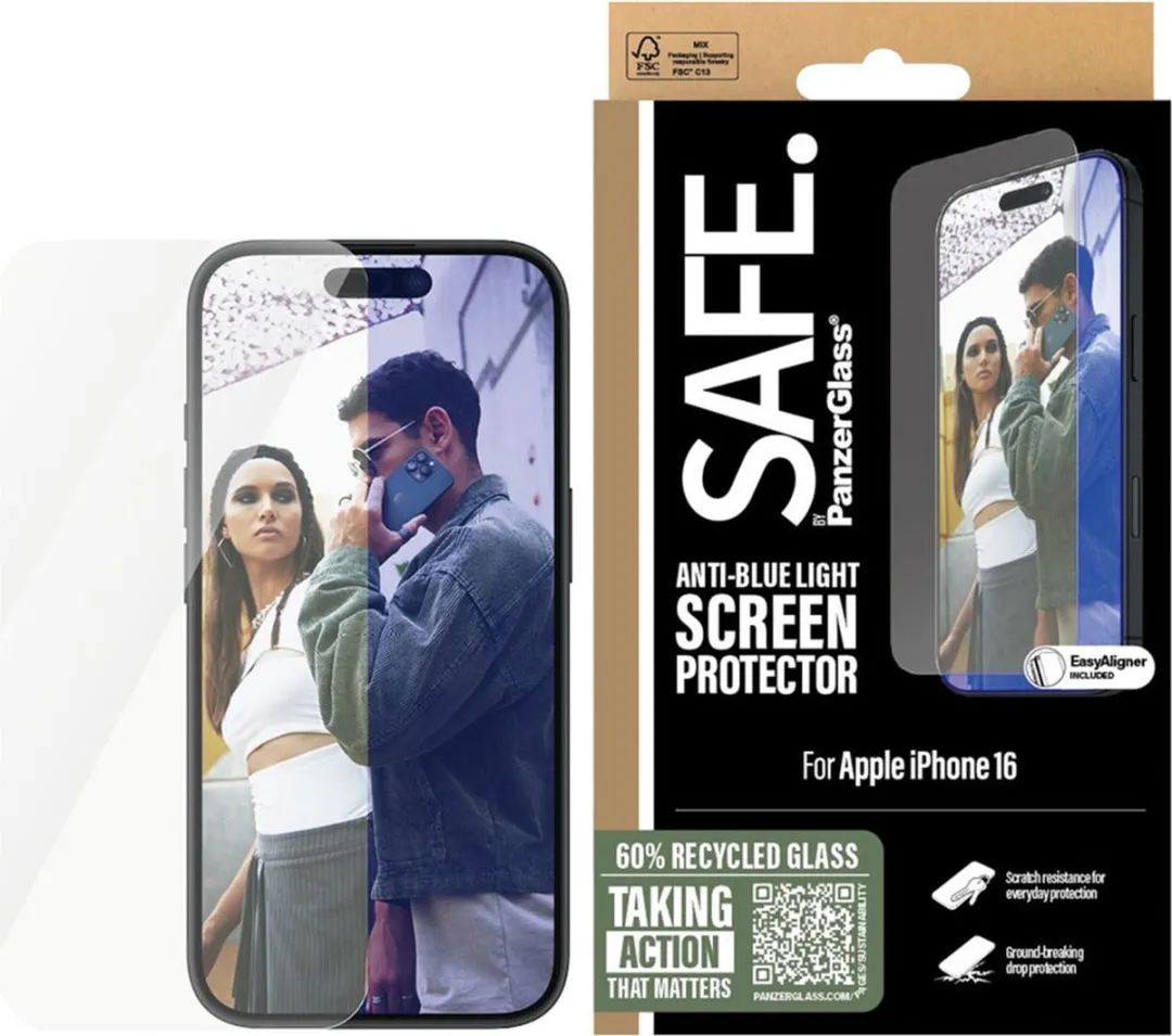 PanzerGlass EyeScreenprotector Ultra Wide Fit iPhone 16