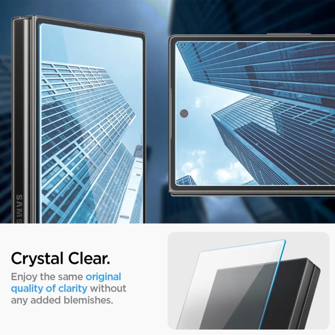 Spigen EZ Fit Screenprotector Samsung Galaxy Z Fold 6 - 2 Stuks - afbeelding 6 van 6