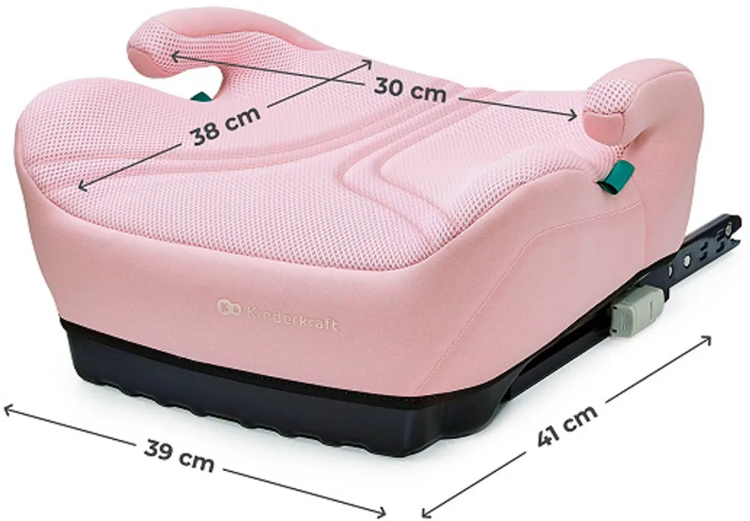 KinderKraft I-BOOST 2 PRO i-Size Autostoel Booster 125-150cm Roze