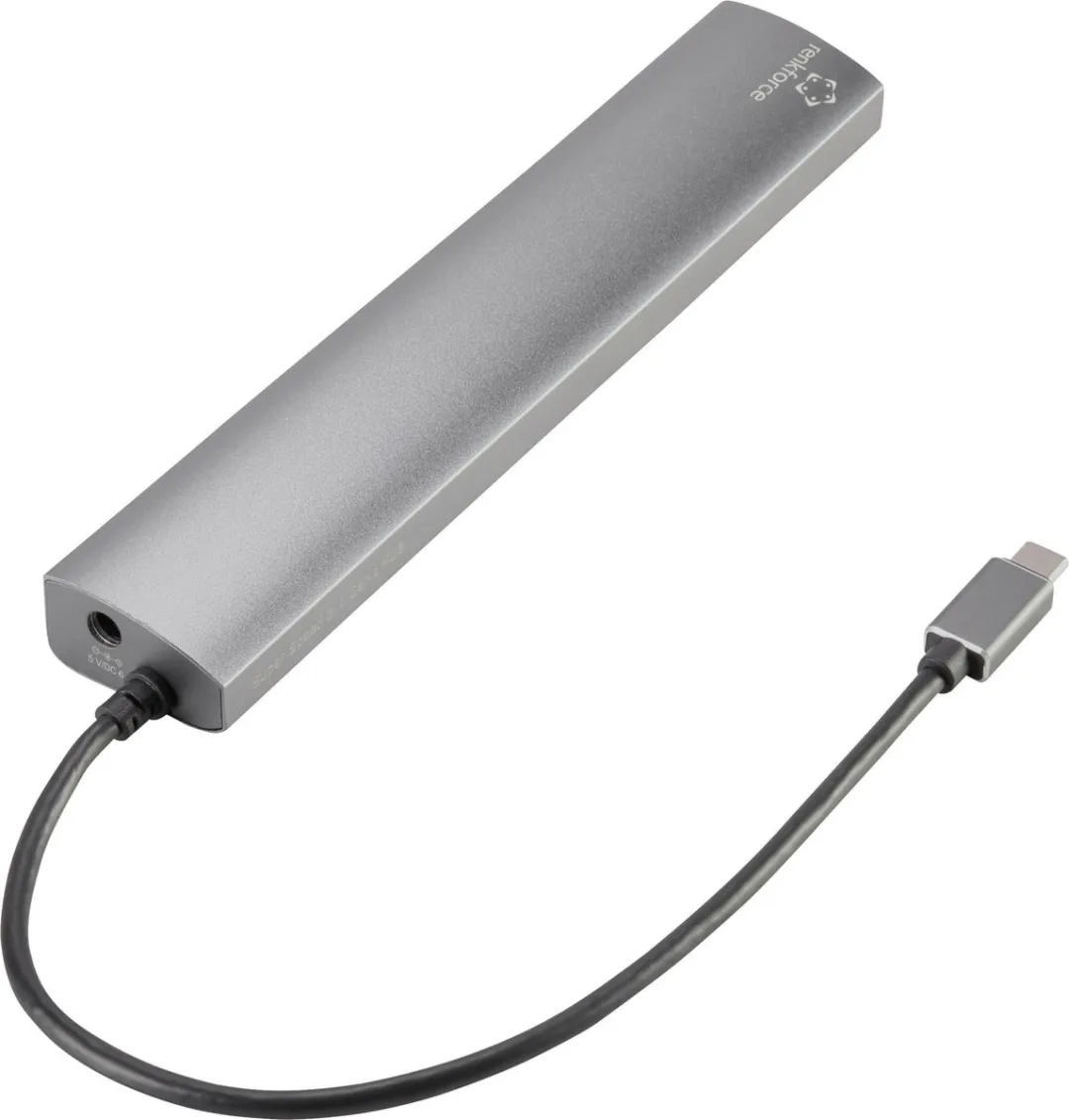 Renkforce RF-3374946 USB-Hub 7 Poorten - USB 3.2 Gen1 5Gbps - Zilver