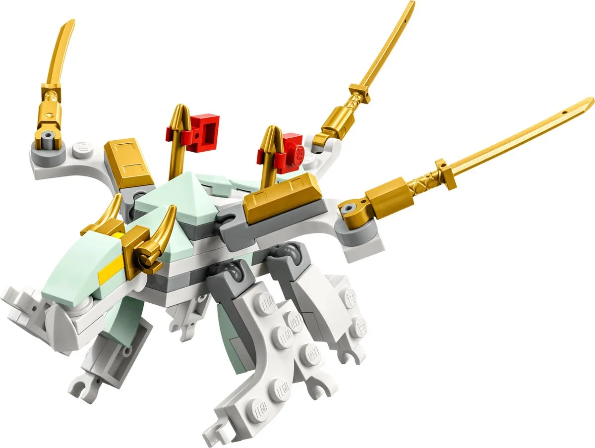 LEGO Ninjago Ice Dragon Creature 70 Stukken - Meerkleurig