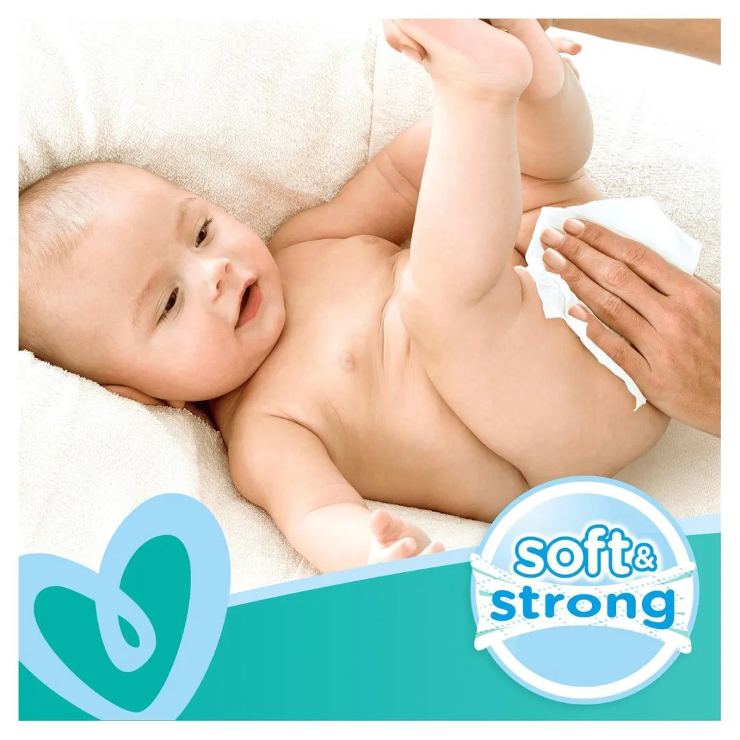Pampers Fresh Clean Billendoekjes 52 Stuks