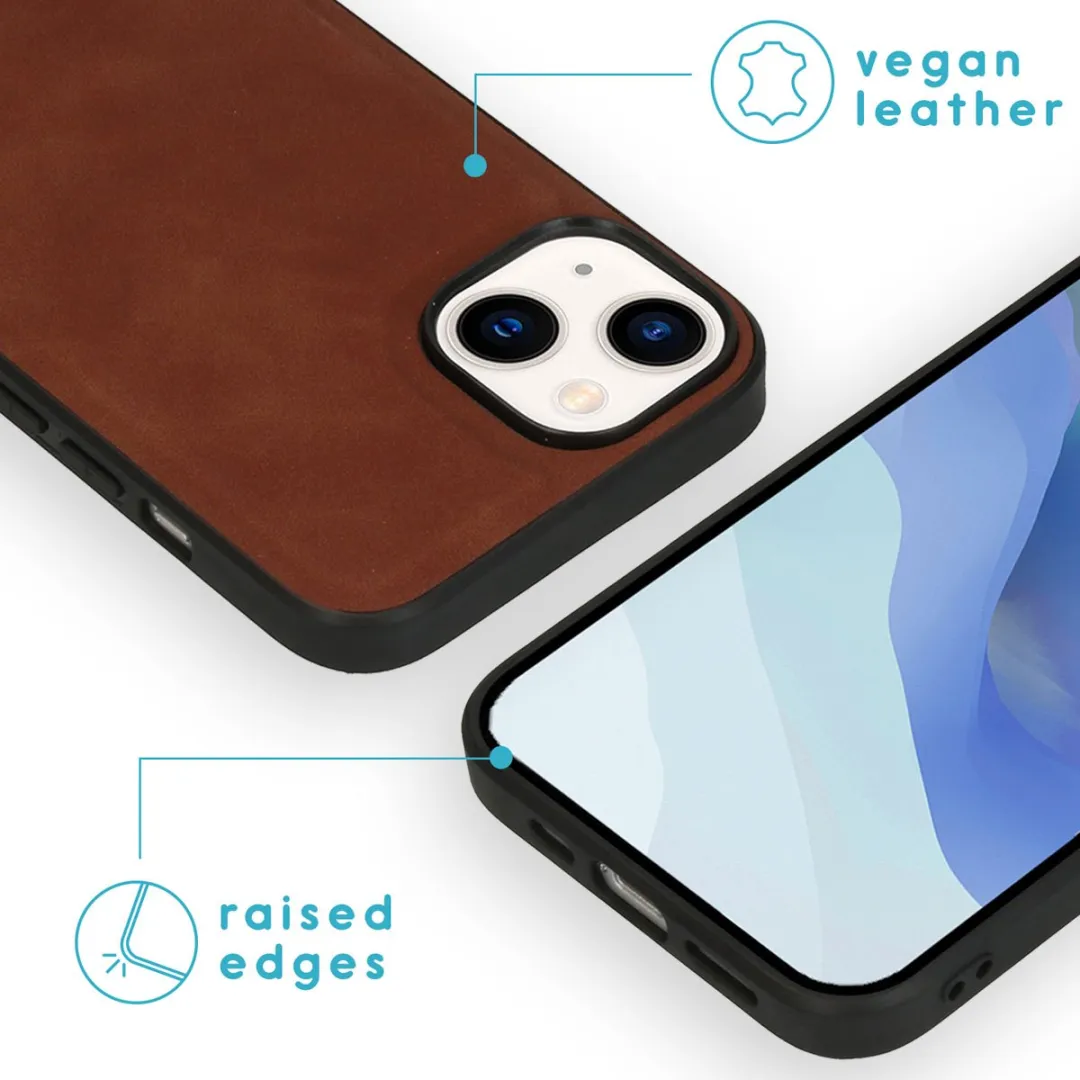 Imoshion iPhone 14 Hoesje 2-in-1 Bookcase - 3 Pasjes - Bruin