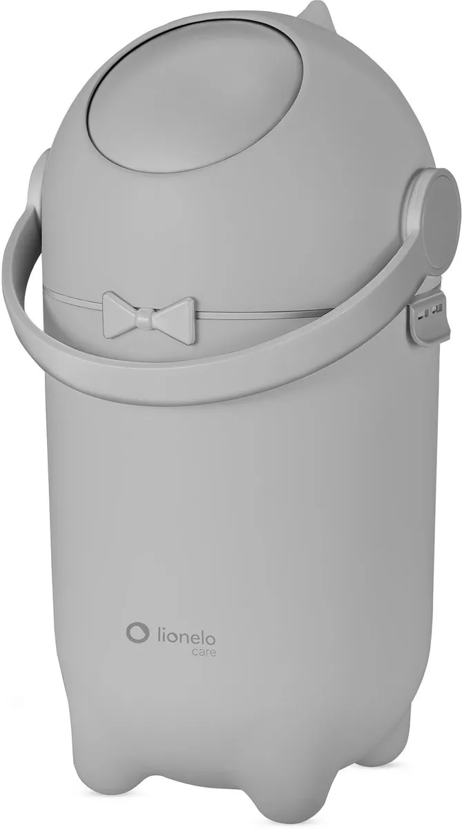 Lionelo Purebin Geurwerende Luieremmer 10L - Grijs