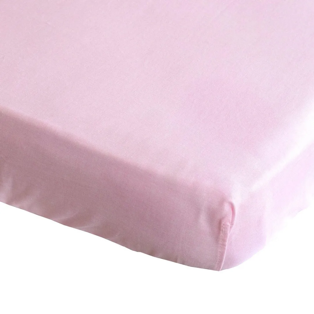 BINK Bedding Hoeslaken Bo Roze