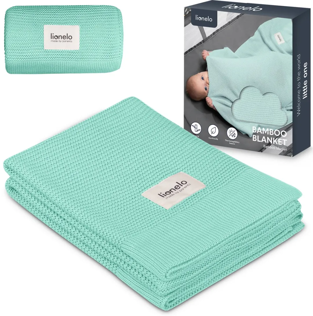 Lionelo Bamboo Blanket Deluxe Babydeken 100x75cm