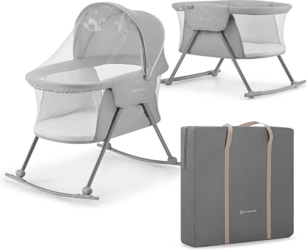 KinderKraft LOVI 3-in-1 Reiswieg Donkergrijs