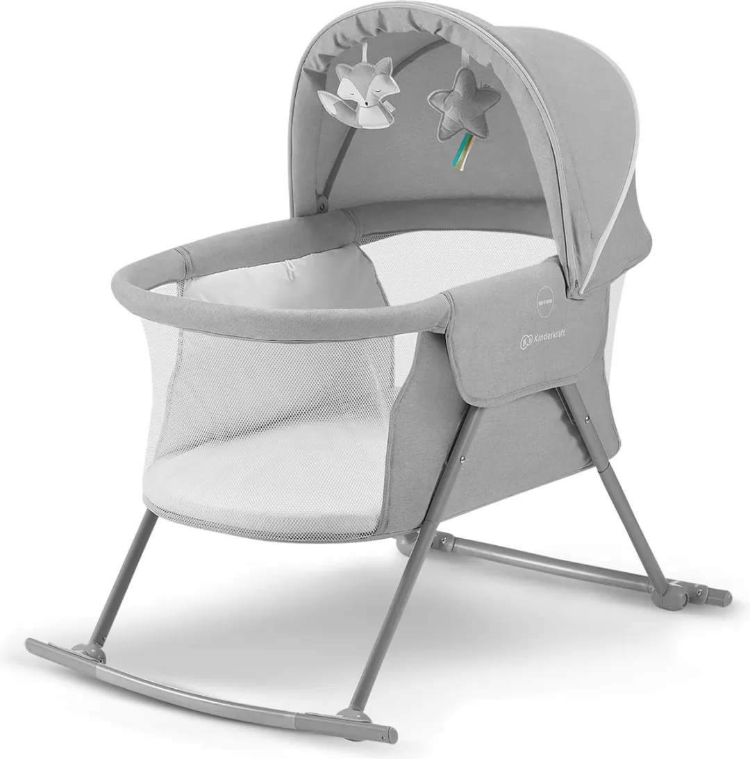 KinderKraft LOVI 3-in-1 Reiswieg Donkergrijs - 5 kg