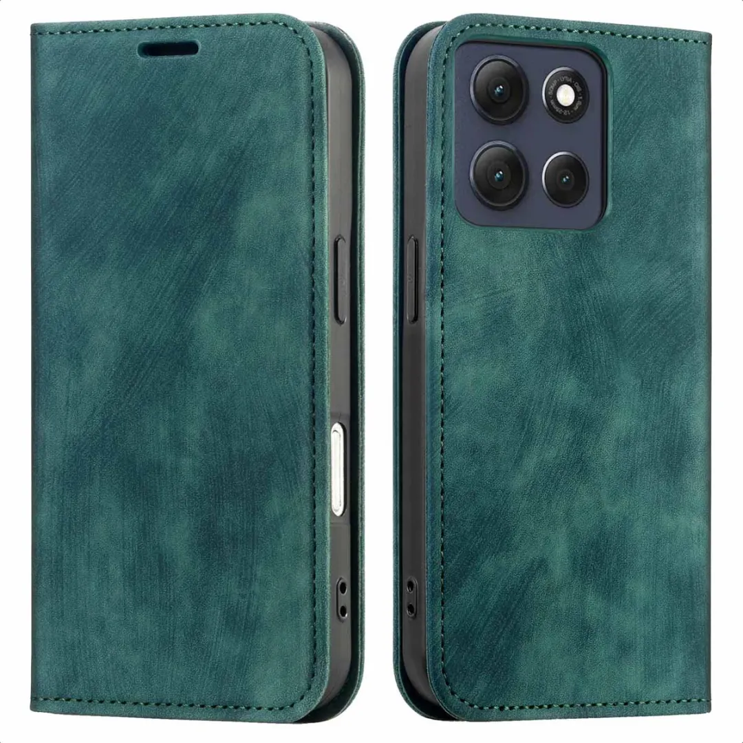Imoshion Hoesje Motorola Moto G86 Slim Bookcase Groen - 2 Pasjes