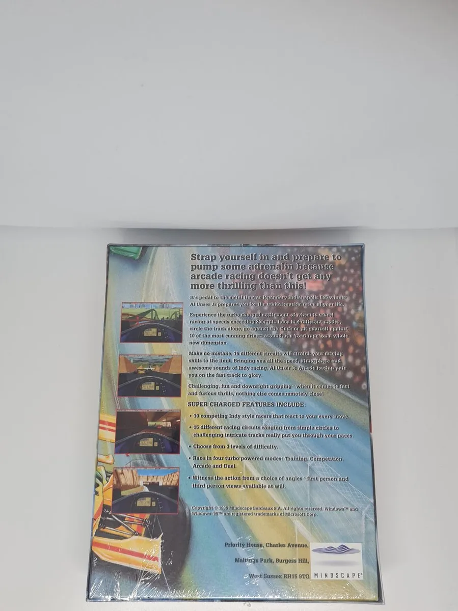 Mindscape Al Unser Jr. Arcade Racing PC