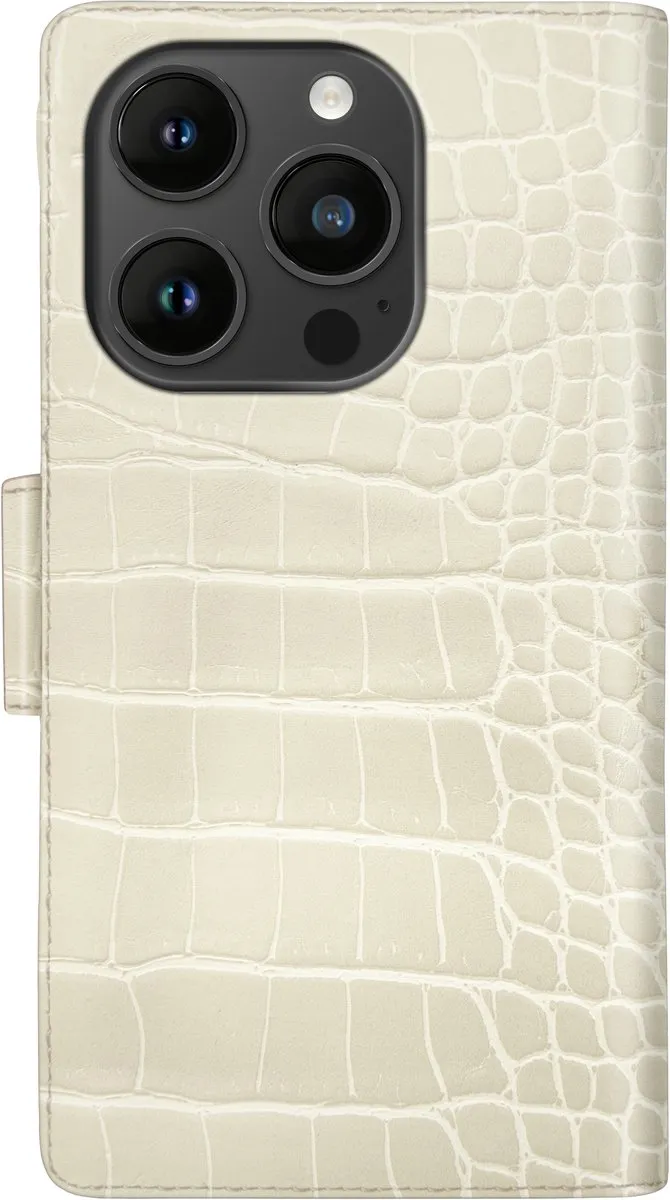 iDeal of Sweden Phone Wallet iPhone 14 Pro Cream Beige - IDPWSS22-I2261P-395 - afbeelding 2 van 6