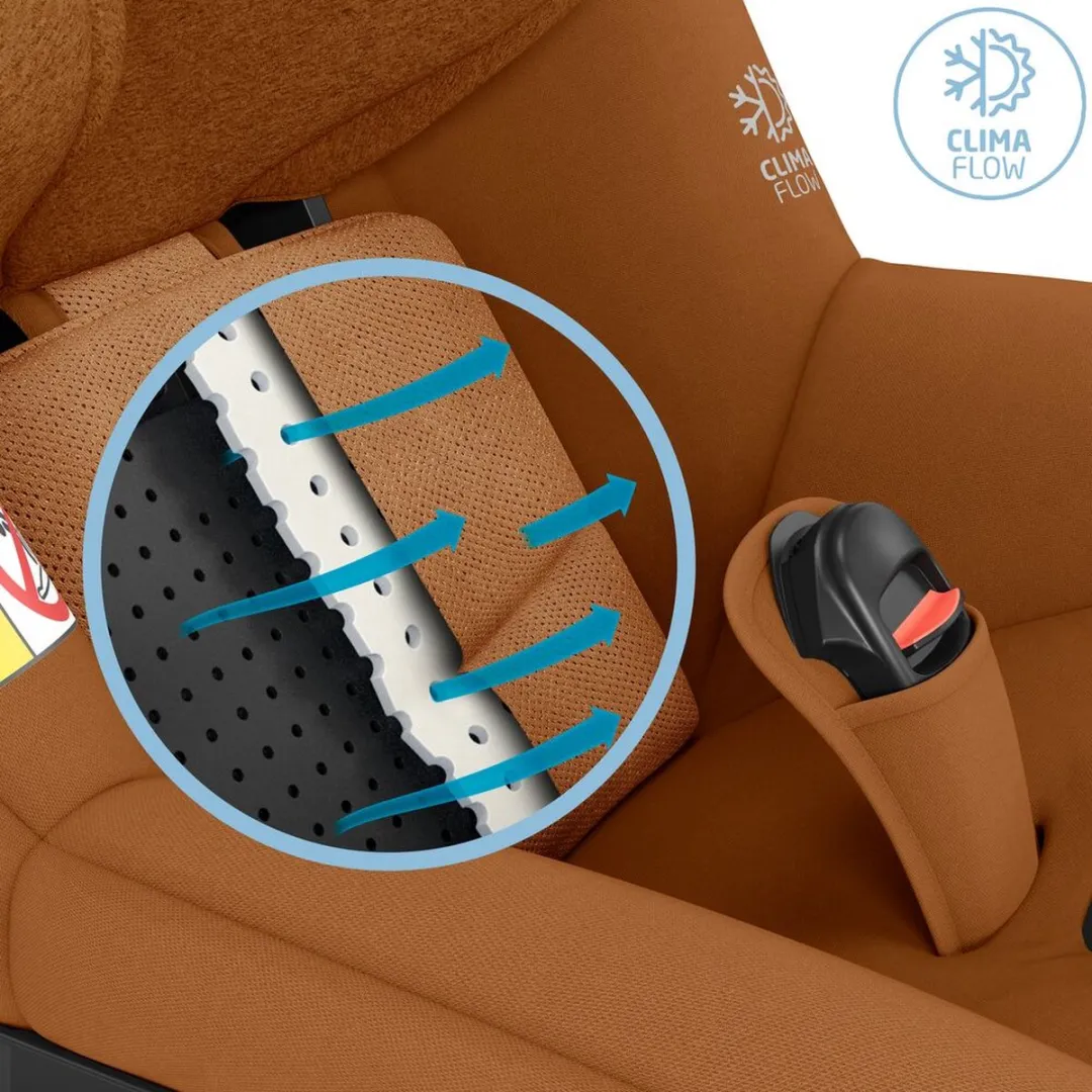 Maxi-Cosi Mica Pro Eco i-Size Autostoeltje 360° - Authentic Cognac