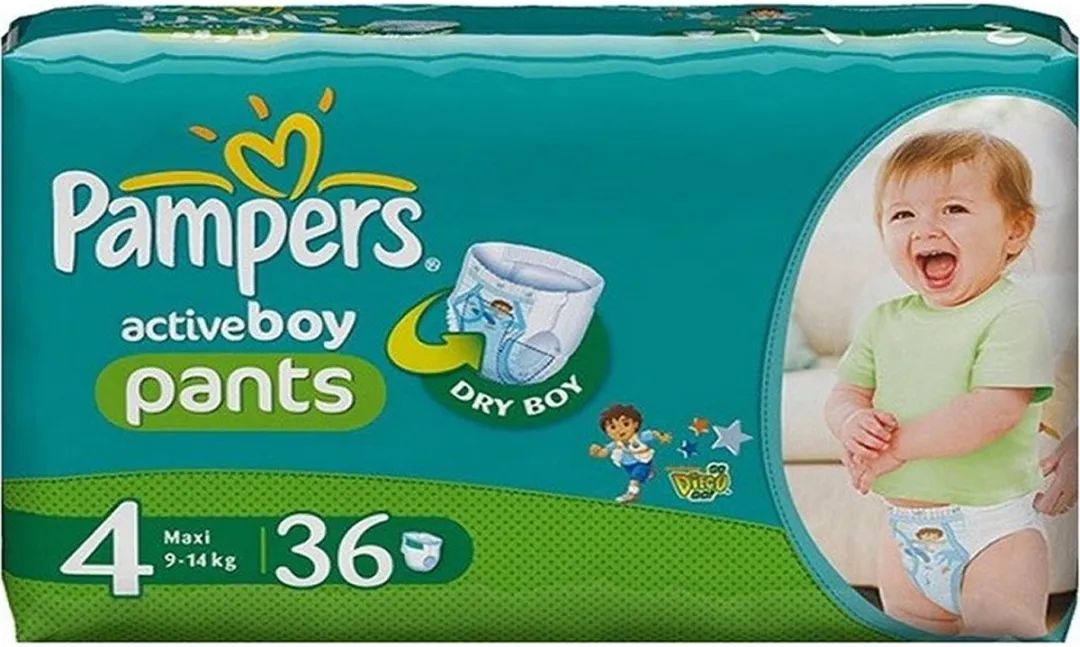 Pampers Active Boy Pants Maat 4