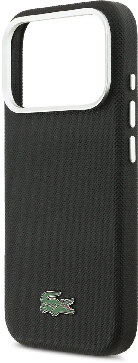 Lacoste Hoesje iPhone 17 Pro Max MagSafe - Zwart LAIP23M-HTB-001