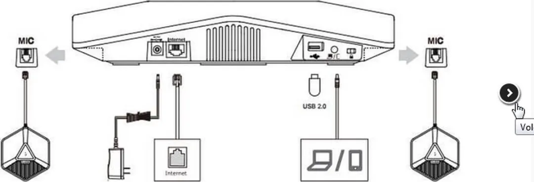 Yealink CPE80 VoIP Telefoon - 1 Handset - Antraciet - afbeelding 6 van 6