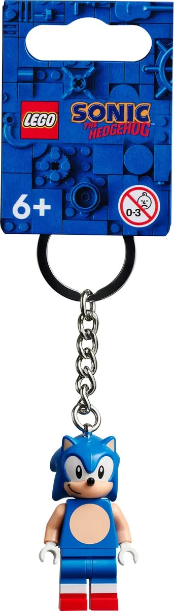 LEGO Sonic the Hedgehog Sleutelhanger - Blauw