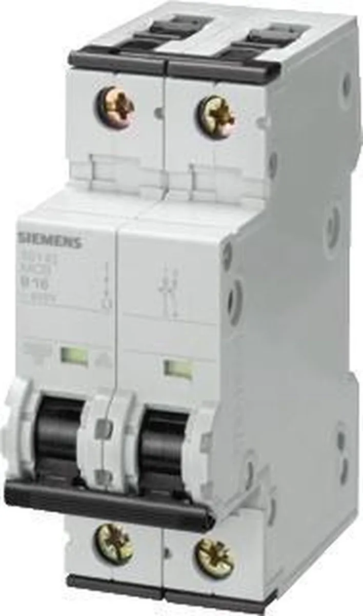 Siemens Automaat 6kA 2P C 2A 2M 5Sy6202-7