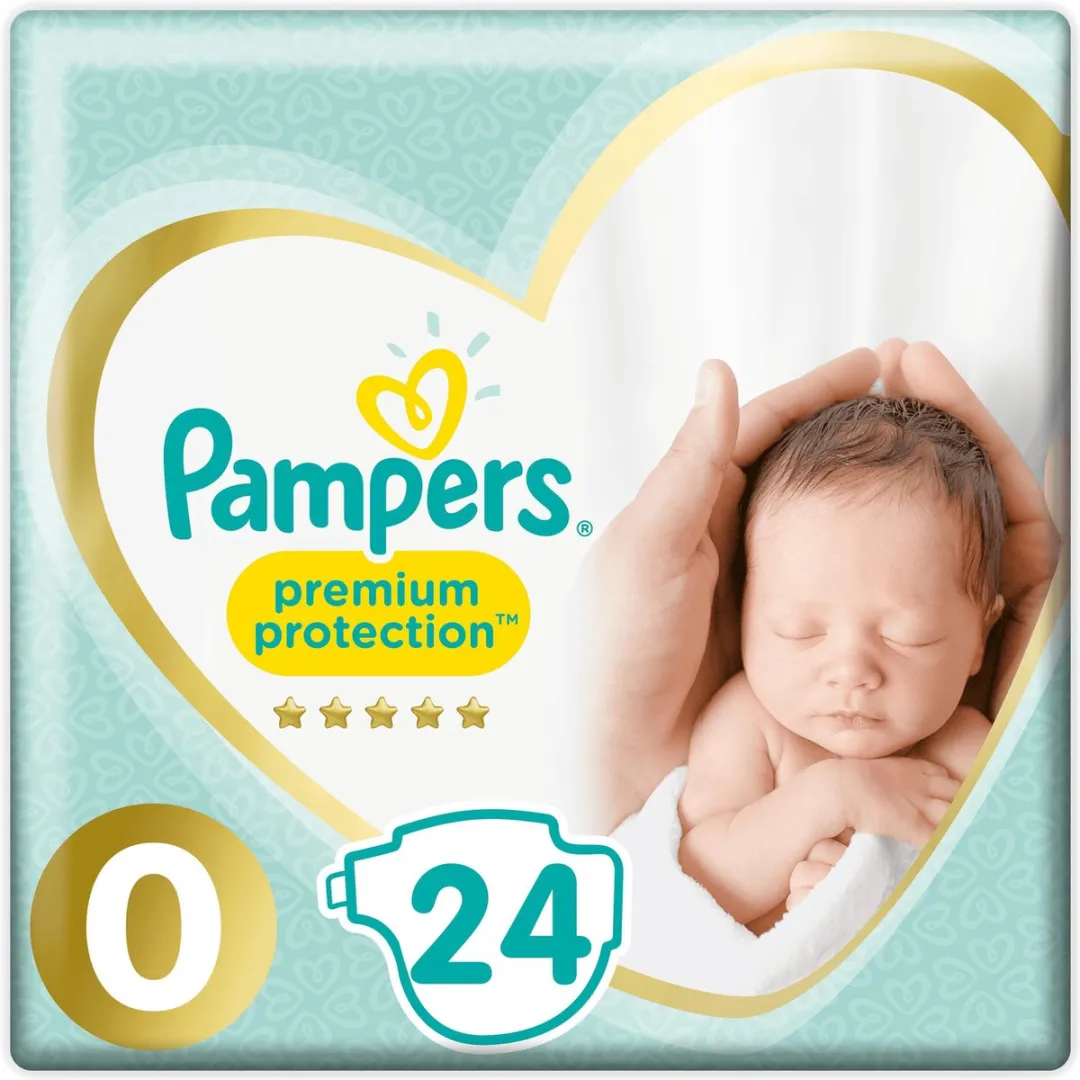 Pampers Premium Protection Maat 0 Luiers