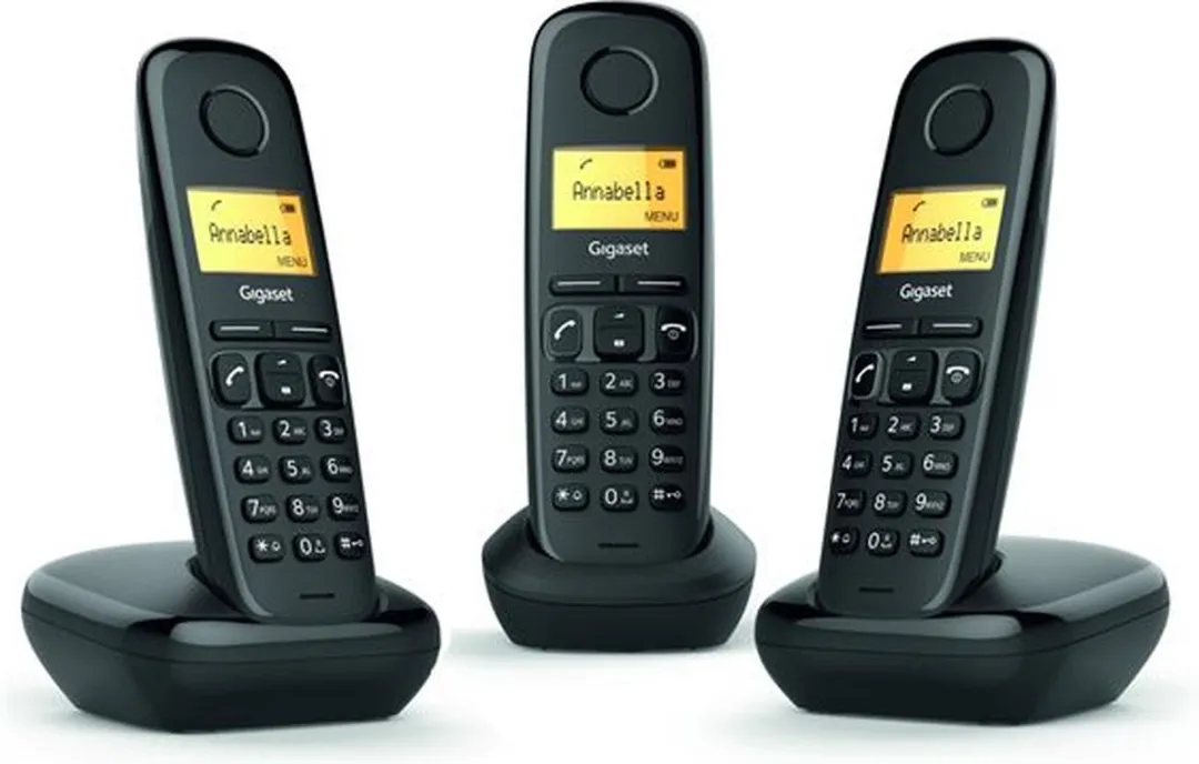Gigaset A170 - Trio DECT telefoon - Zwart