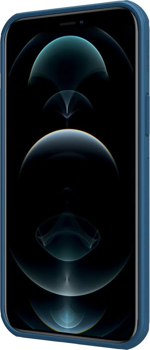 Nillkin Super Frosted Shield Pro iPhone 13 Pro Max - Blauw - afbeelding 2 van 6