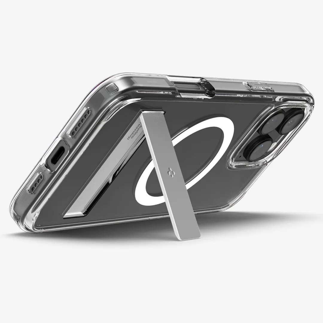 Spigen Slim Armor Essential S MagFit ACS08035 Hoesje - iPhone 16 Pro Max - Transparant