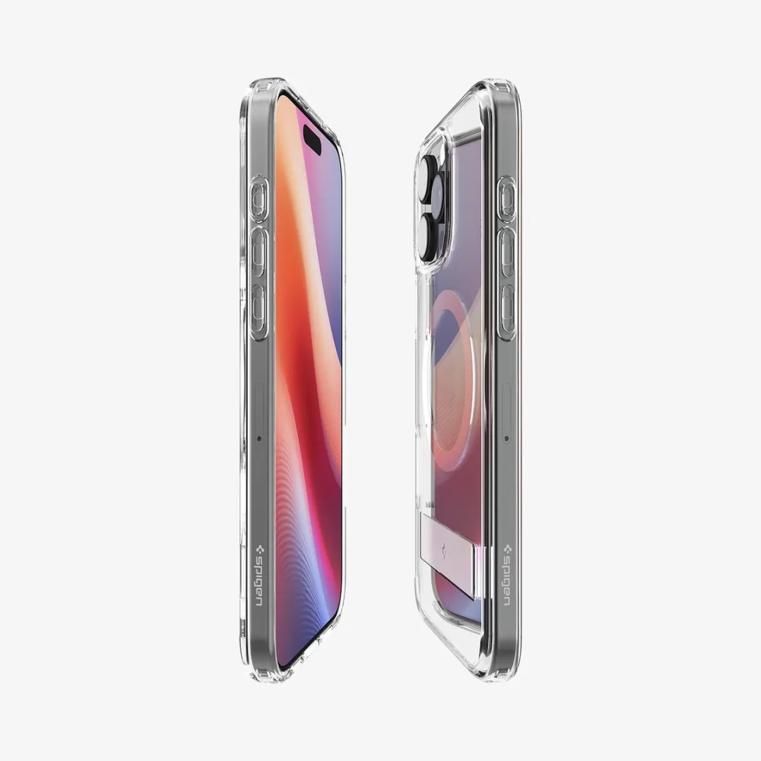Spigen Slim Armor Essential S MagFit ACS08035 Hoesje - iPhone 16 Pro Max - Transparant - afbeelding 6 van 6