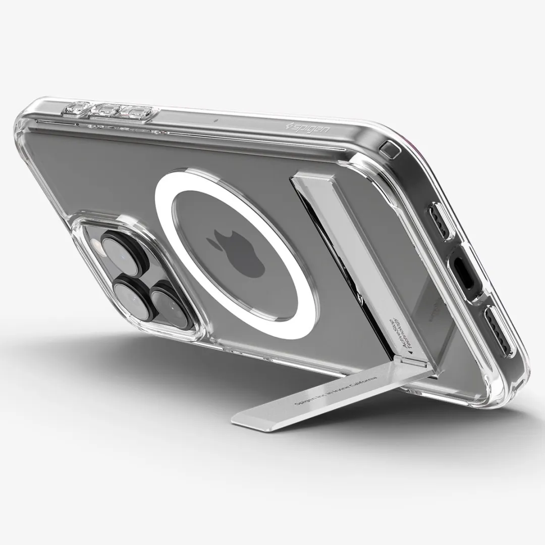 Spigen Slim Armor Essential S MagFit ACS08035 Hoesje - iPhone 16 Pro Max - Transparant