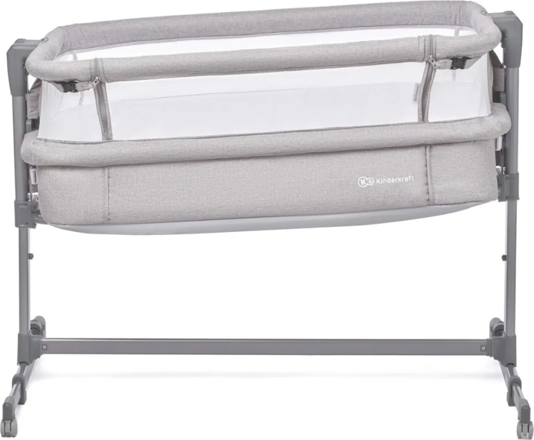 KinderKraft NESTE AIR Babybedje 2in1 Cosleeper - Grijs