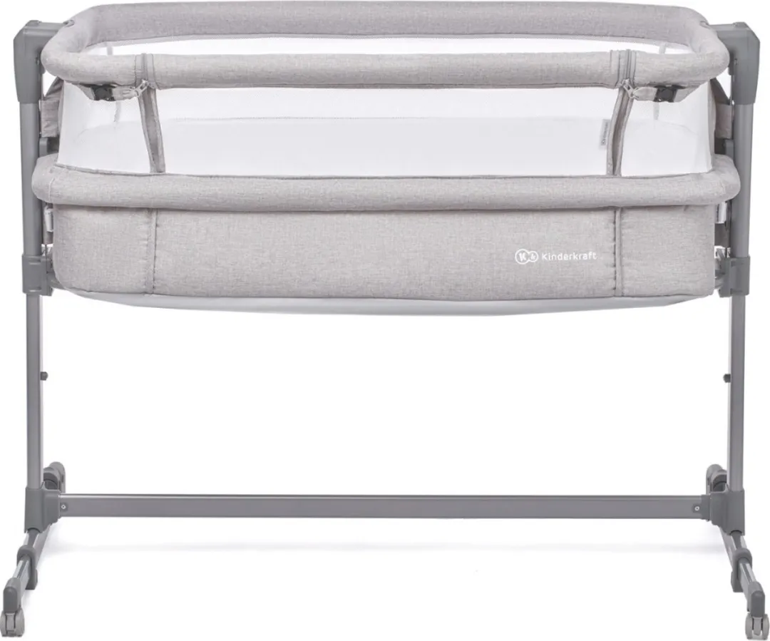 KinderKraft NESTE AIR Babybedje 2in1 Cosleeper - Grijs