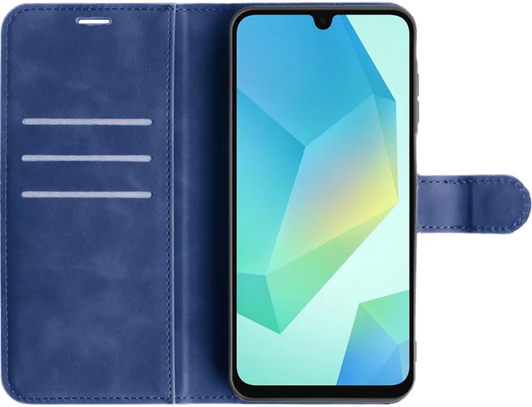 Just in Case Cazy Hoesje Samsung Galaxy A36/A56 - 4 Pasjes - Blauw