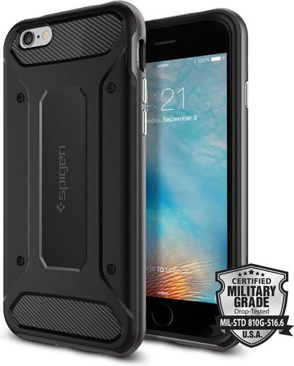 Spigen Neo Hybrid Carbon iPhone 6/6s Hoes