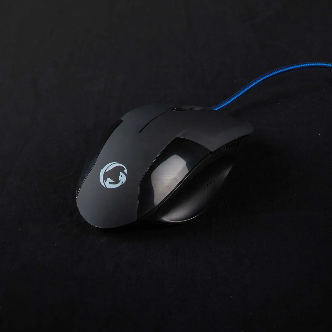 Nedis GMWD110BK Gaming Muis - Bedraad - 6 Knoppen - Zwart