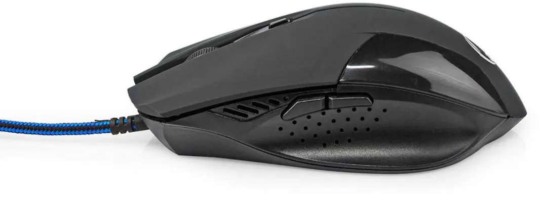 Nedis GMWD110BK Gaming Muis - Bedraad - 6 Knoppen - Zwart - afbeelding 6 van 6