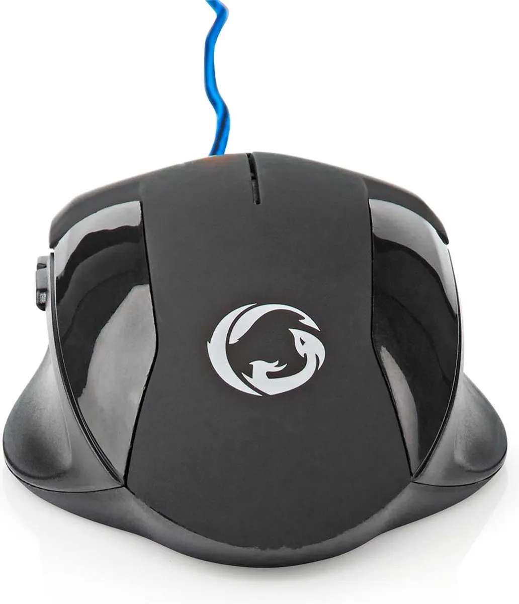 Nedis GMWD110BK Gaming Muis - Bedraad - 6 Knoppen - Zwart