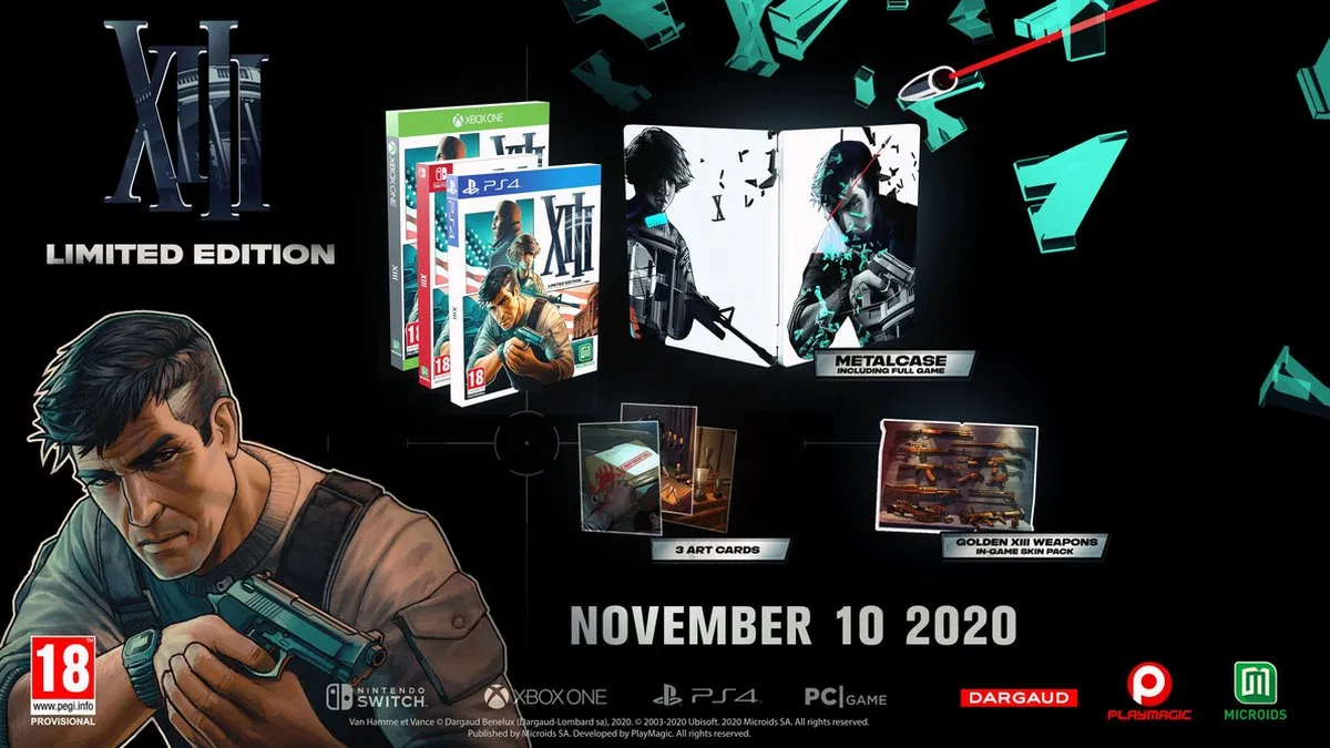 Mindscape XIII Limited Edition PS4 - Limited Case