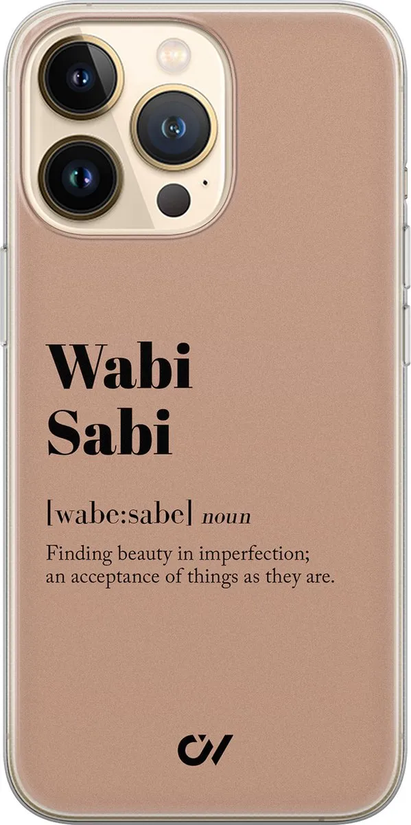 Casevibes iPhone 13 Pro Hoesje Wabi Sabi