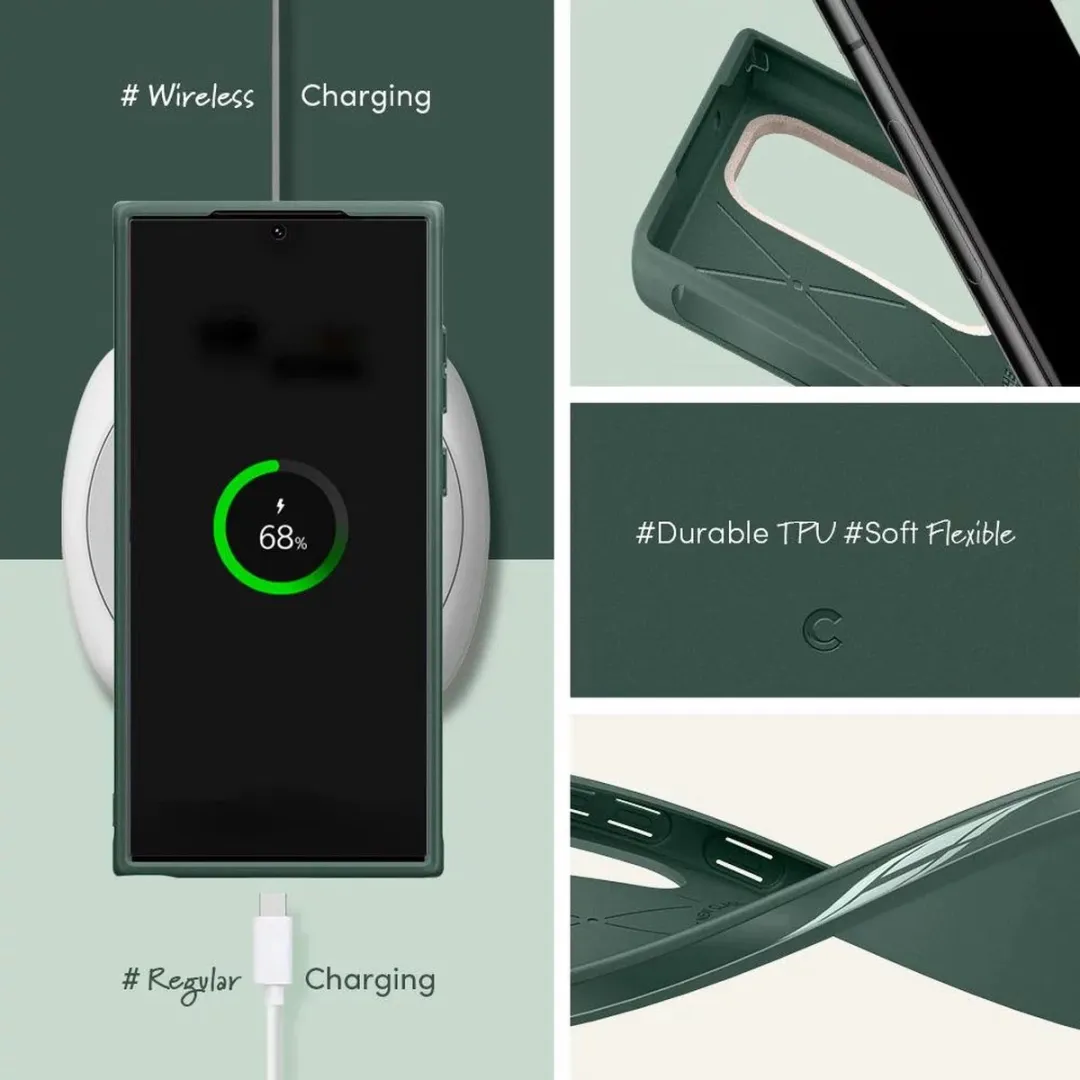 Spigen Cyrill Color Brick Hoesje ACS05649 - Groen