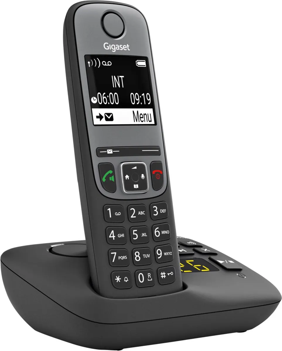 Gigaset A705A DECT Telefoon - 4 Handsets - Zwart