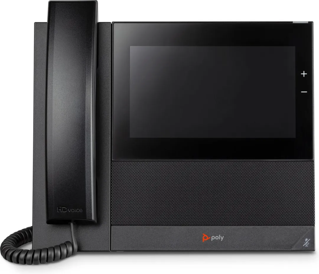 Poly CCX 600 Zakelijke Telefoon - 7 inch - Microsoft Teams - PoE - Zwart