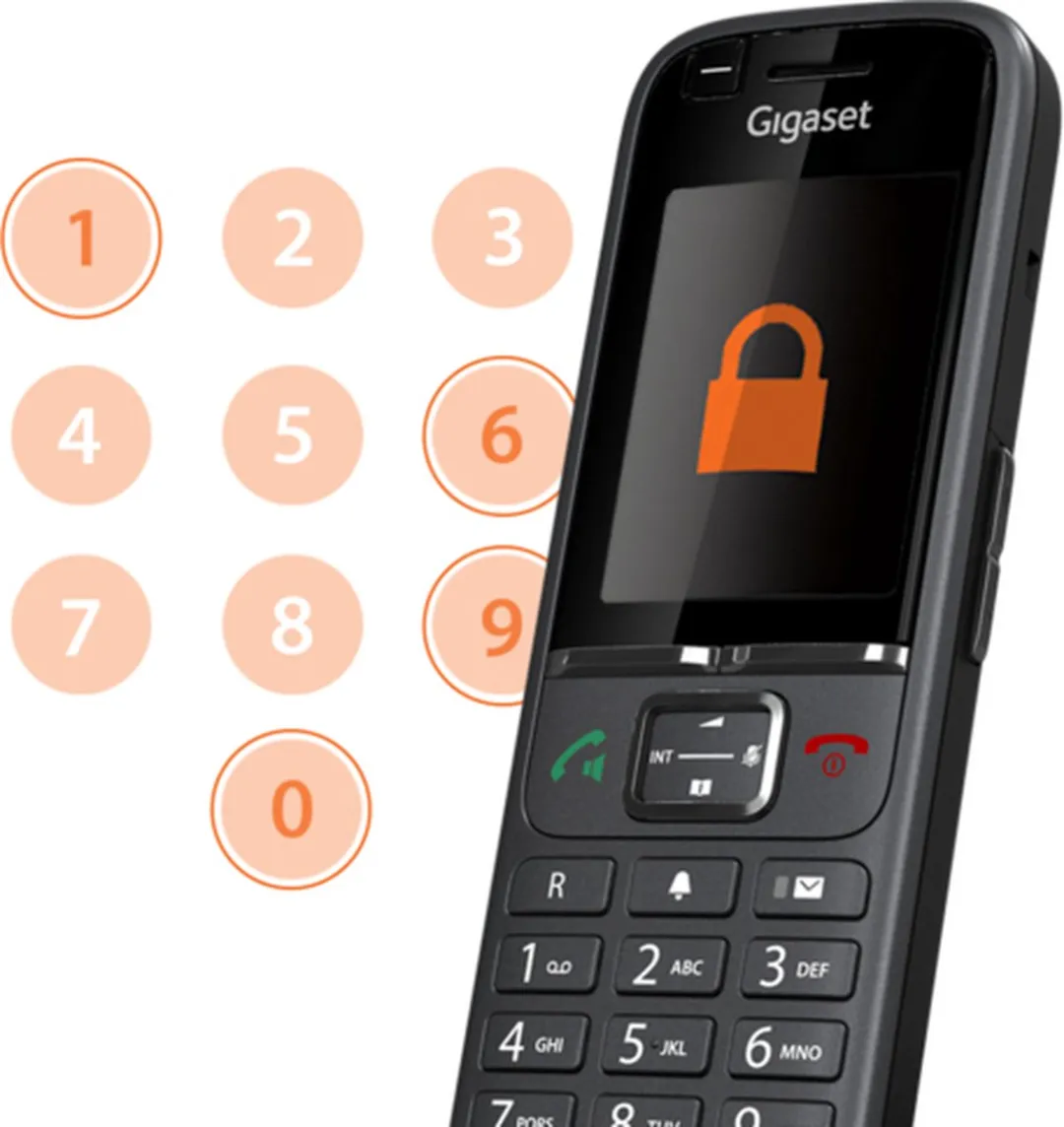 Gigaset S700H PRO DECT Telefoon - 1 Handset - 800mAh - Antraciet - afbeelding 6 van 6