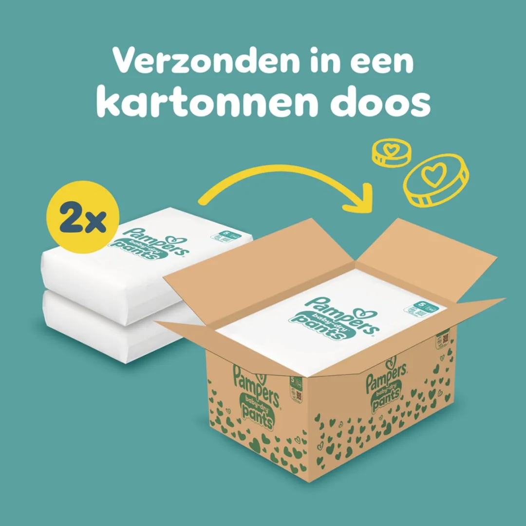 Pampers Baby-Dry Pants Maat 5 - 160 Stuks