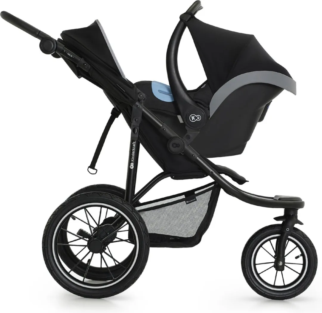 KinderKraft HELSI 2 Universele Adapters - 1 Paar - Zwart