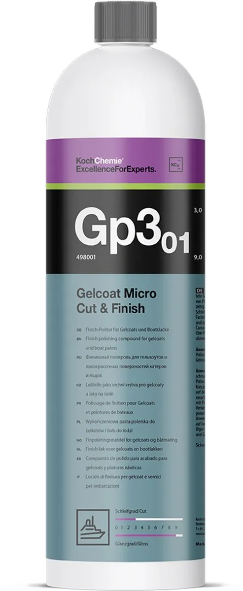 Koch Chemie Gelcoat Micro Cut & Finish 1L