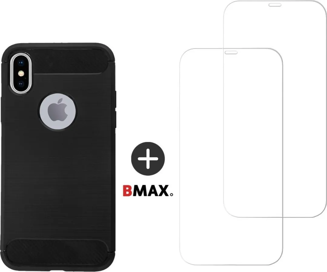 BMAX iPhone XS Max Carbon Softcase