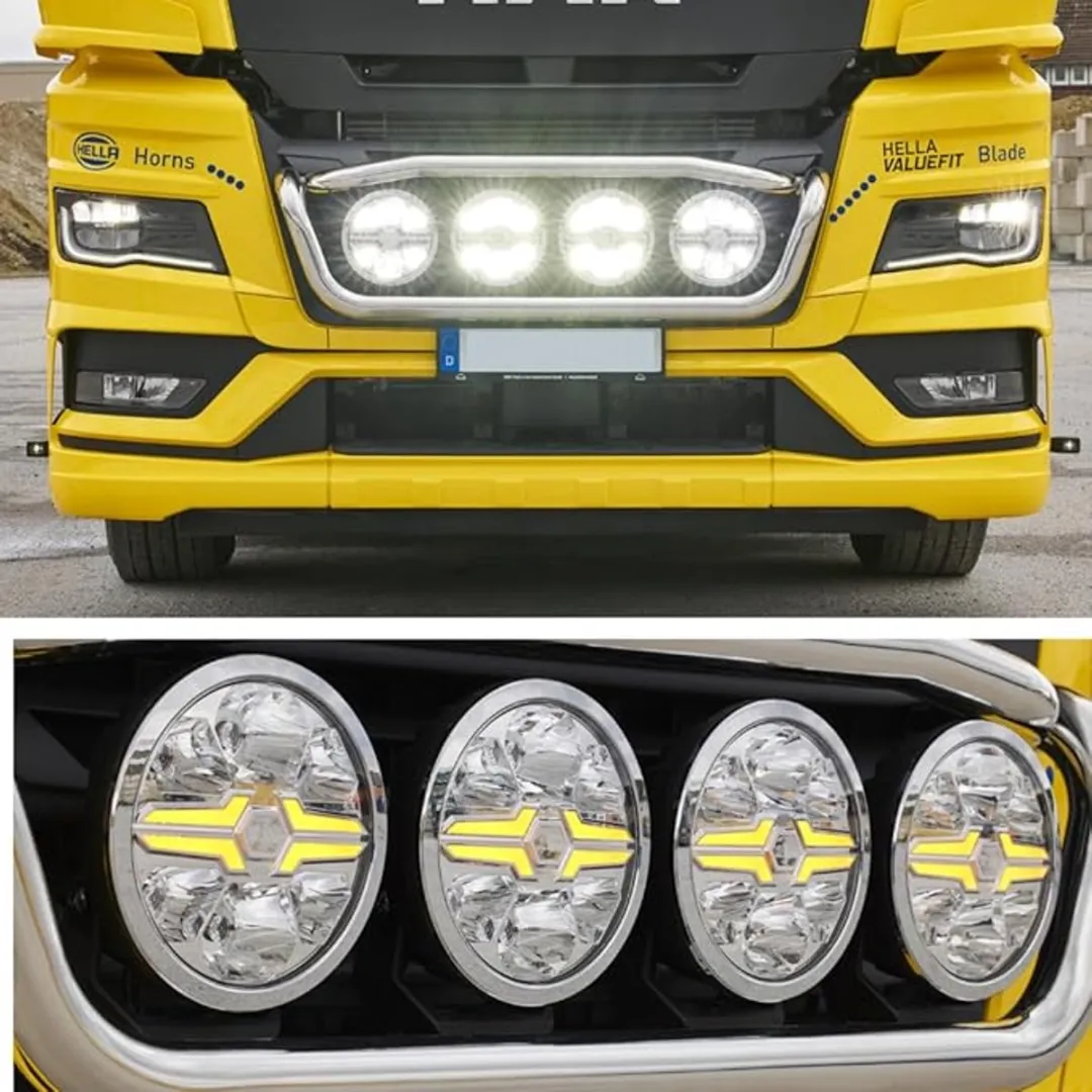 Hella LED Verstraler Blade 9" Positielicht - Wit/Oranje